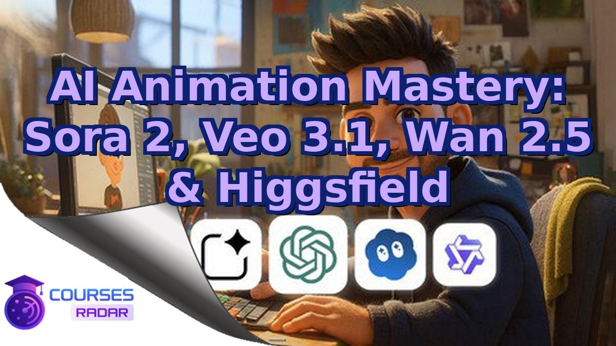 AI Animation Mastery: Sora 2, Veo 3.1, Wan 2.5 & Higgsfield