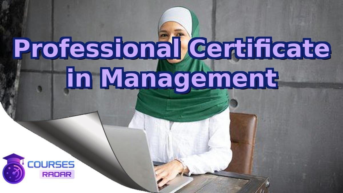 Professional Certificate in Management