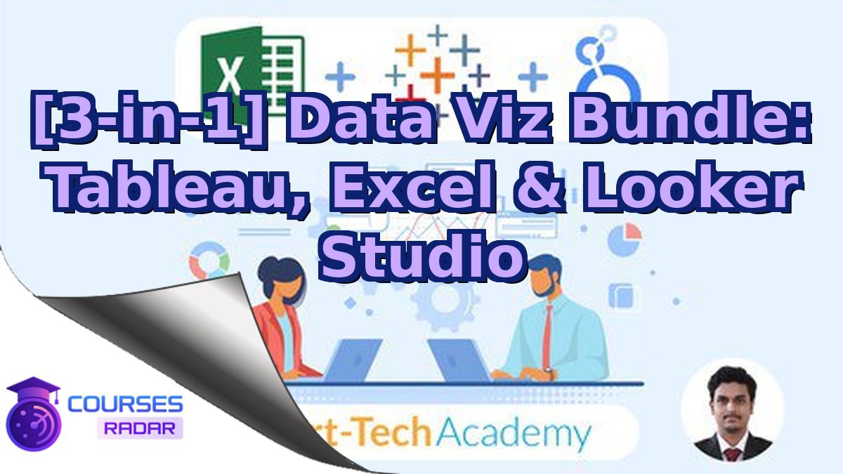 [3-in-1] Data Viz Bundle: Tableau, Excel & Looker Studio