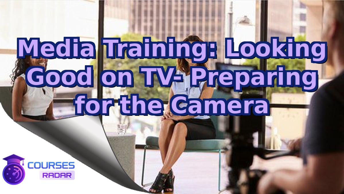 Media Training: Looking Good on TV- Preparing for the Camera