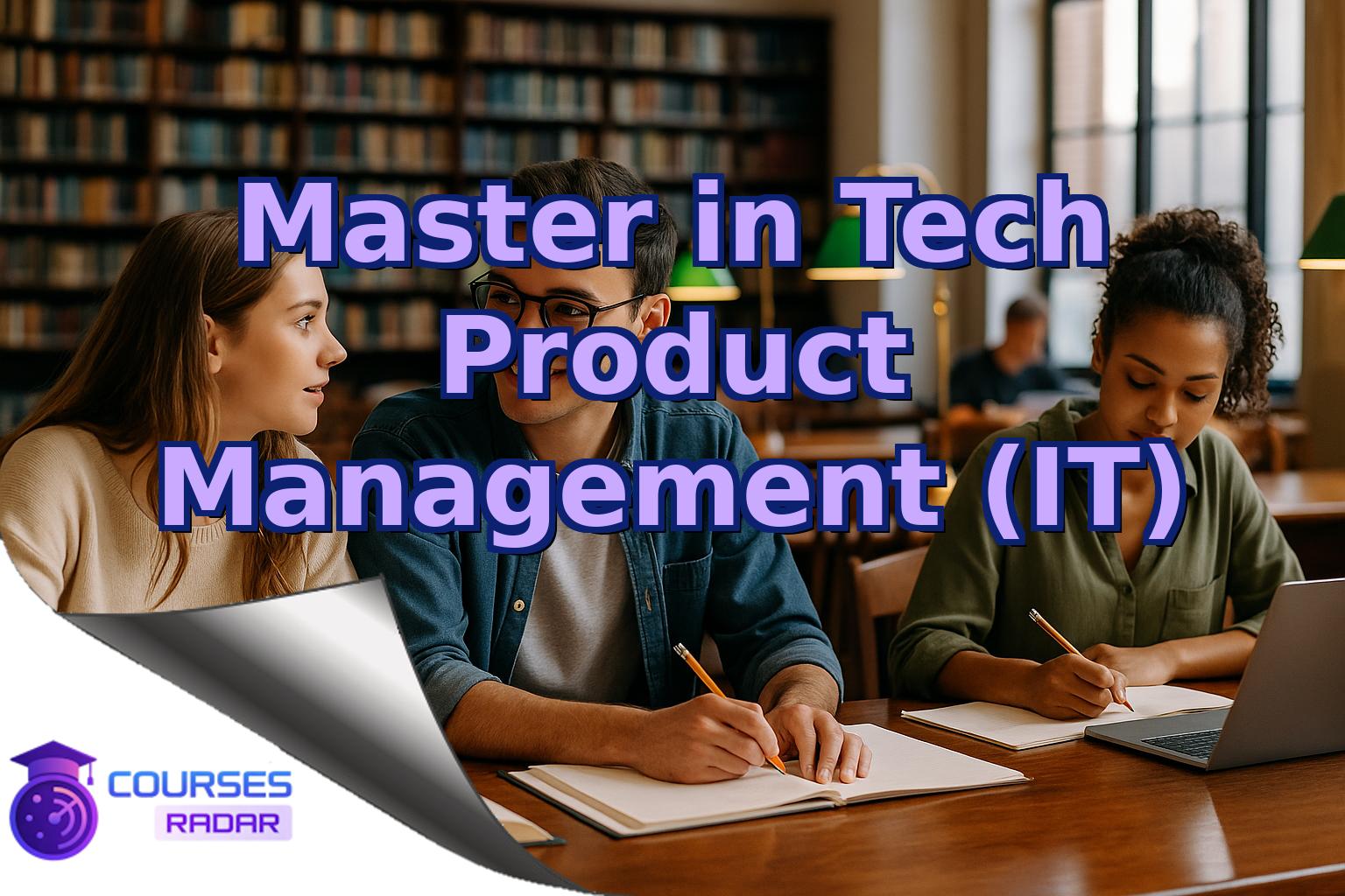 Master in Tech Product Management (IT)