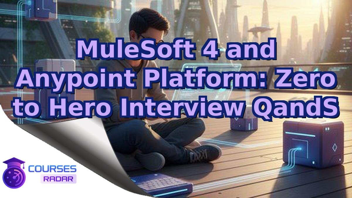 MuleSoft 4 and Anypoint Platform: Zero to Hero Interview QandS