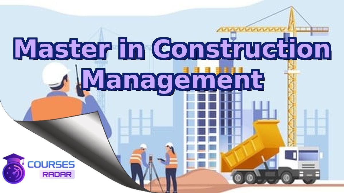 Master in Construction Management