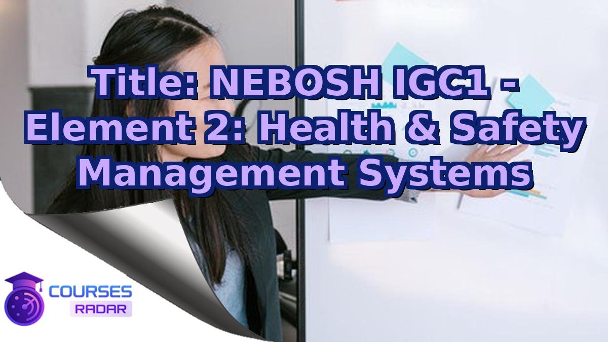 Title: NEBOSH IGC1 - Element 2: Health & Safety Management Systems