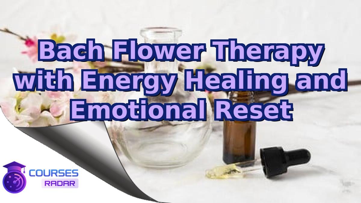 Bach Flower Therapy with Energy Healing and Emotional Reset