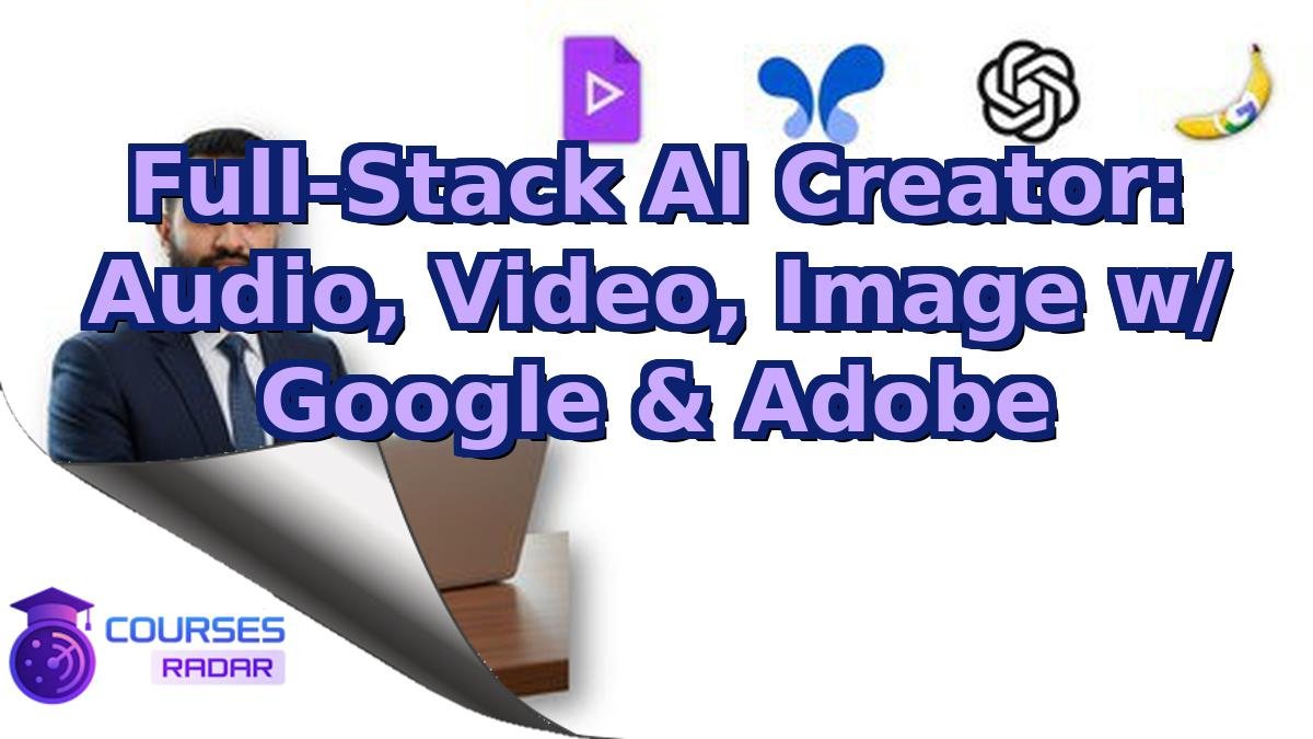 Full-Stack AI Creator: Audio, Video, Image w/ Google & Adobe