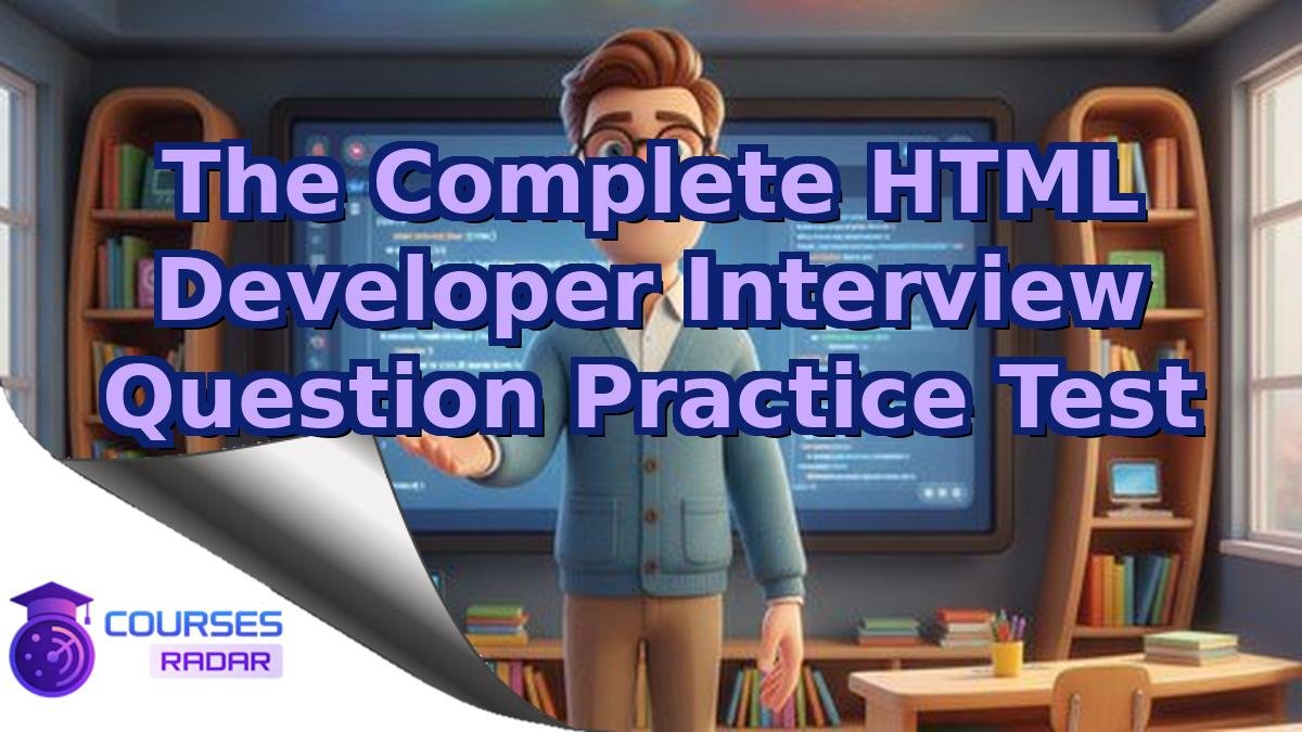 The Complete HTML Developer Interview Question Practice Test