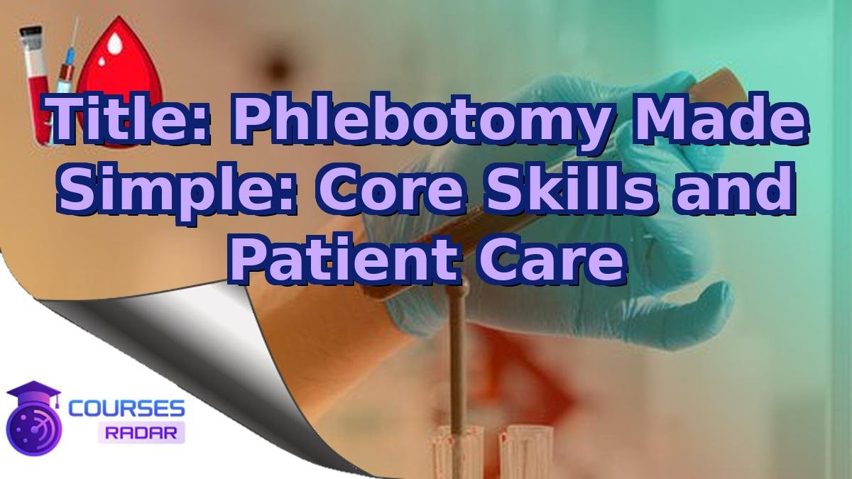 Title: Phlebotomy Made Simple: Core Skills and Patient Care