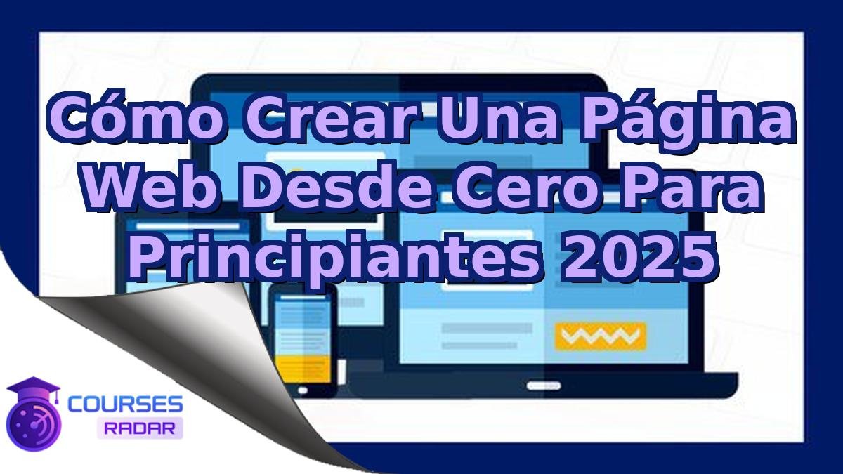 Cómo Crear Una Página Web Desde Cero Para Principiantes 2025