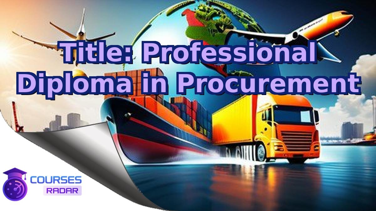 Title: Professional Diploma in Procurement