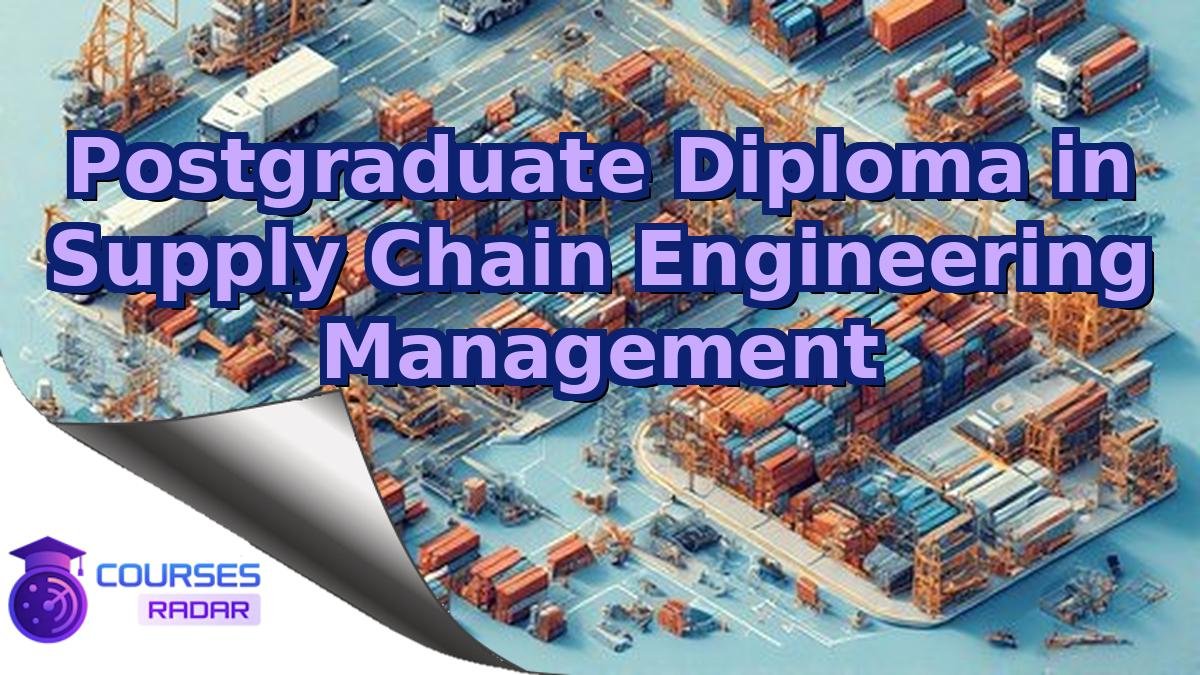 Postgraduate Diploma in Supply Chain Engineering Management