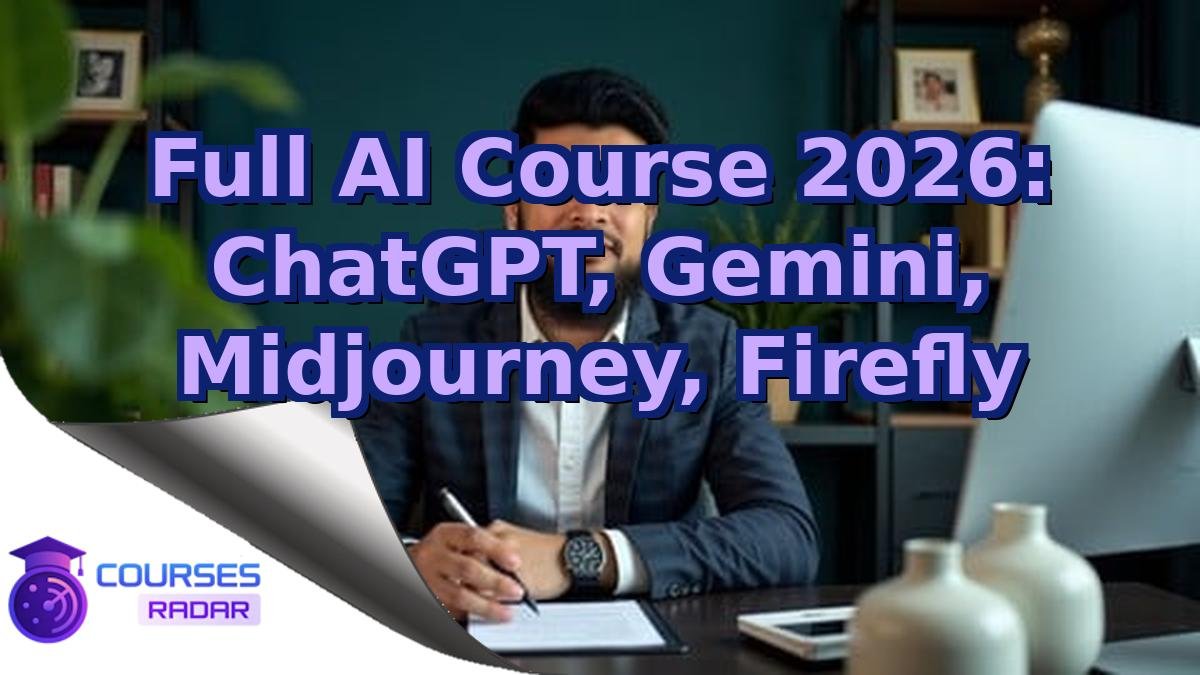 Full AI Course 2026: ChatGPT, Gemini, Midjourney, Firefly