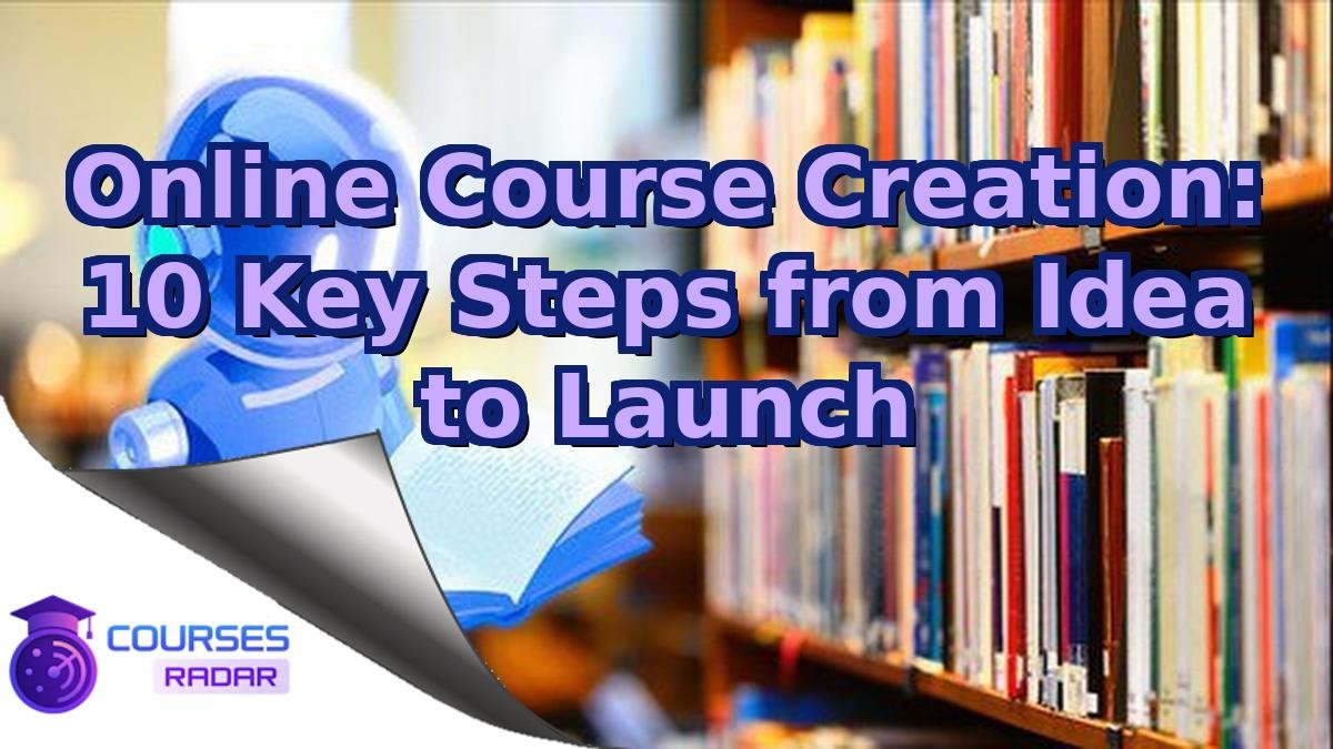 Online Course Creation: 10 Key Steps from Idea to Launch