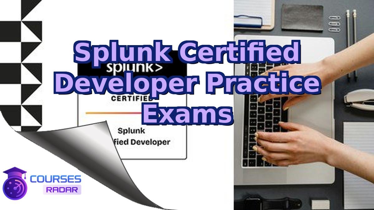 Splunk Certified Developer Practice Exams