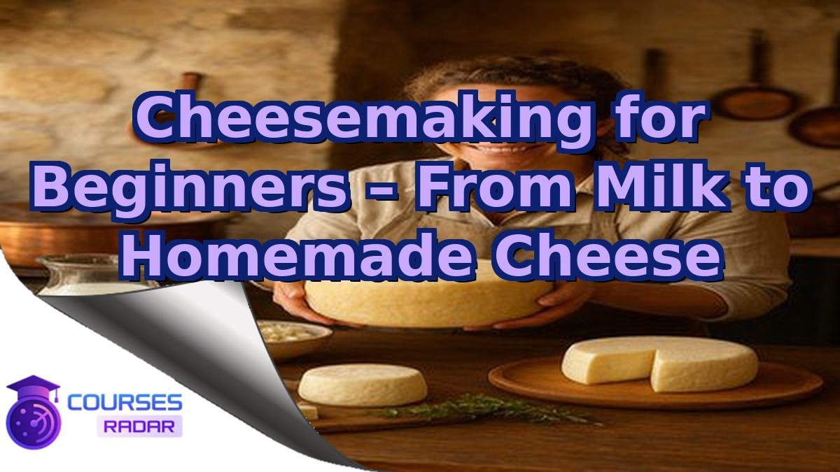 Cheesemaking for Beginners – From Milk to Homemade Cheese