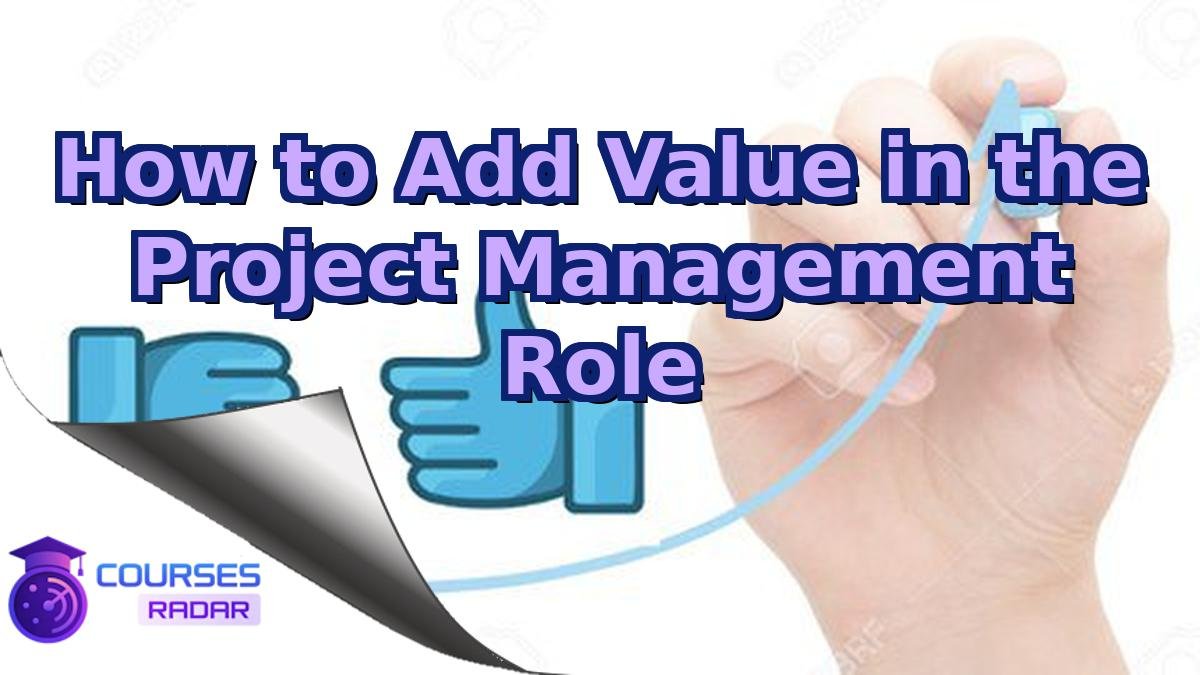 How to Add Value in the Project Management Role