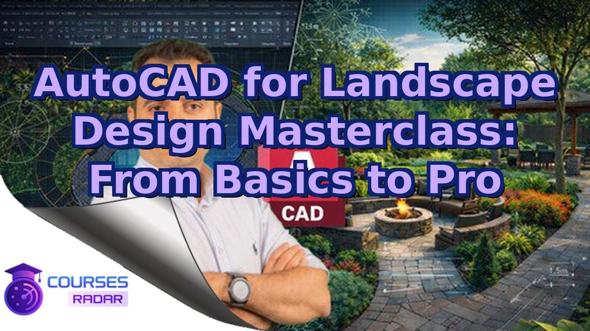 AutoCAD for Landscape Design Masterclass: From Basics to Pro