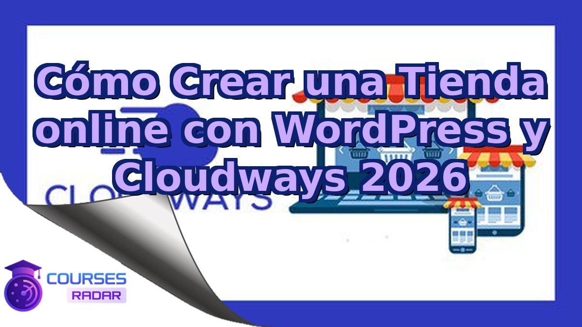 Cómo Crear una Tienda online con WordPress y Cloudways 2026