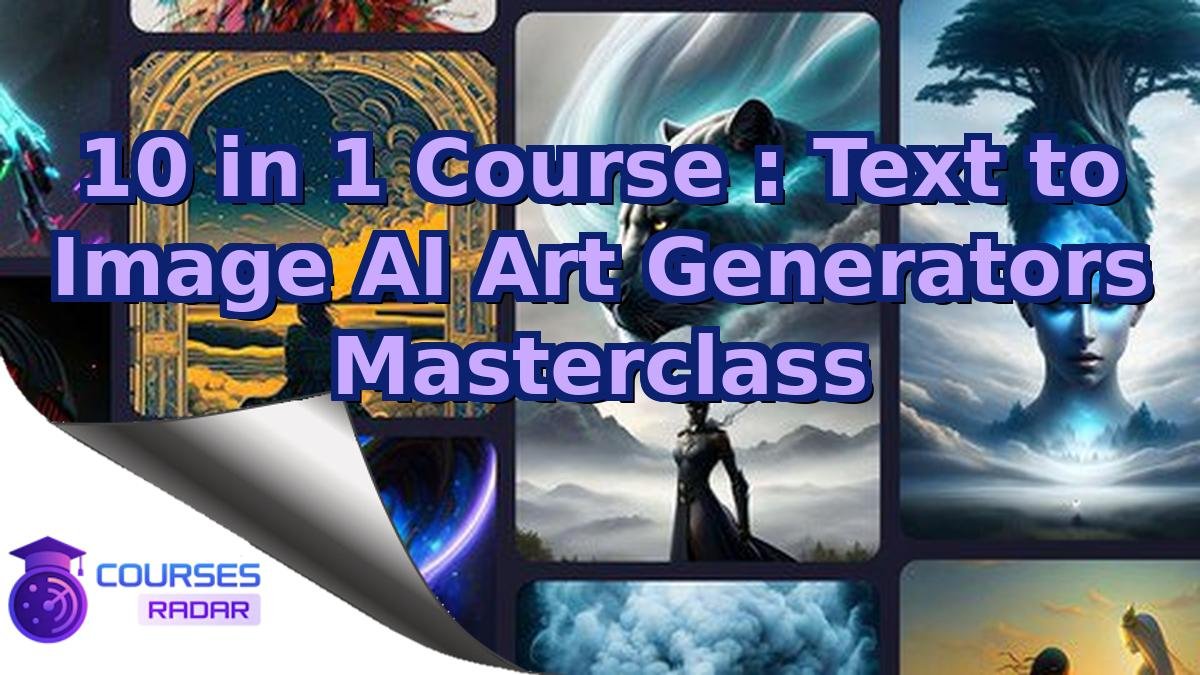 10 in 1 Course : Text to Image AI Art Generators Masterclass