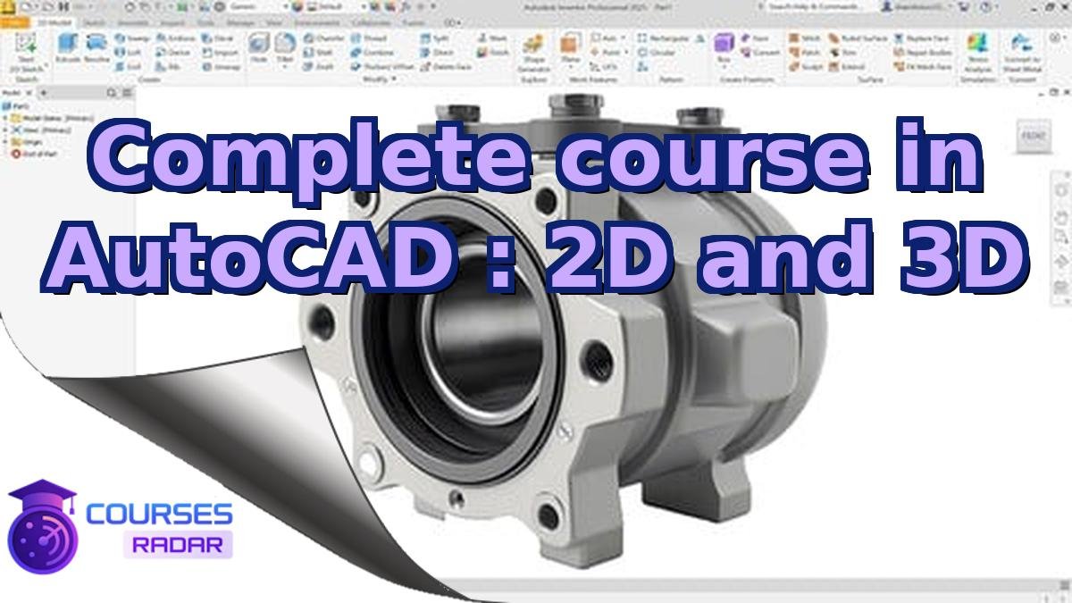 Complete course in AutoCAD : 2D and 3D