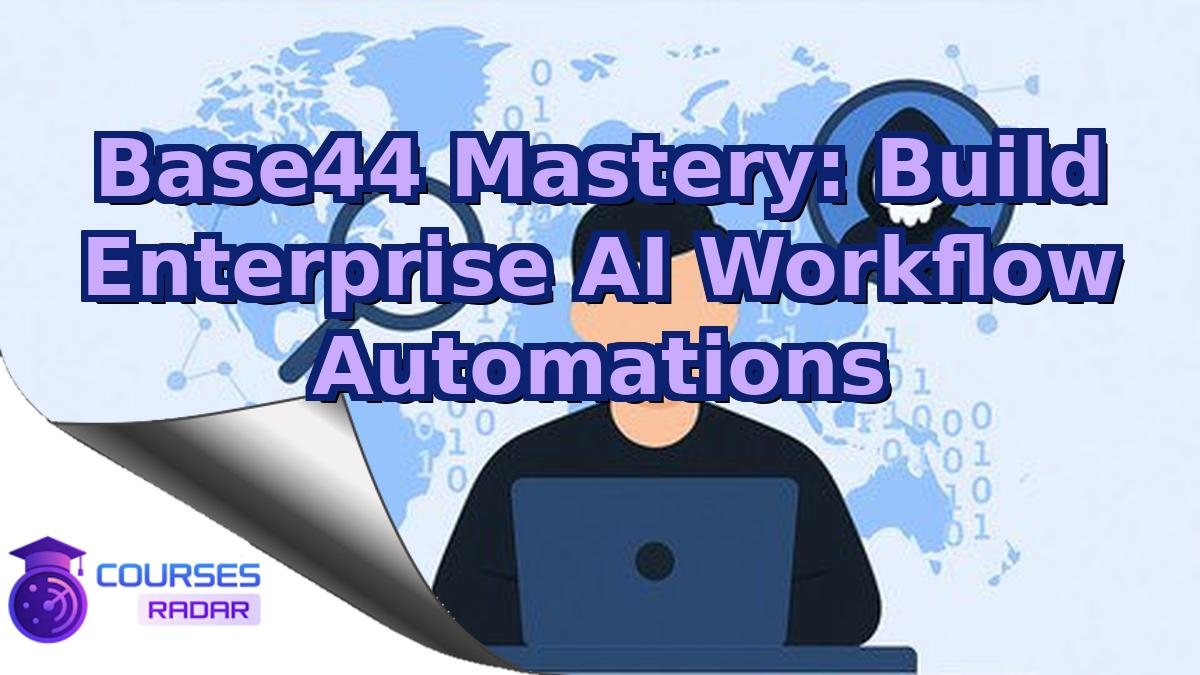 Base44 Mastery: Build Enterprise AI Workflow Automations