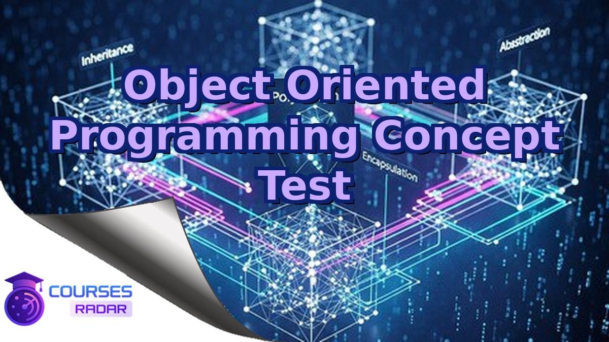 Object Oriented Programming Concept Test