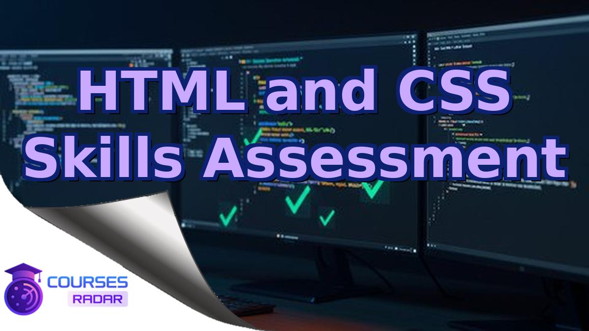 HTML and CSS Skills Assessment