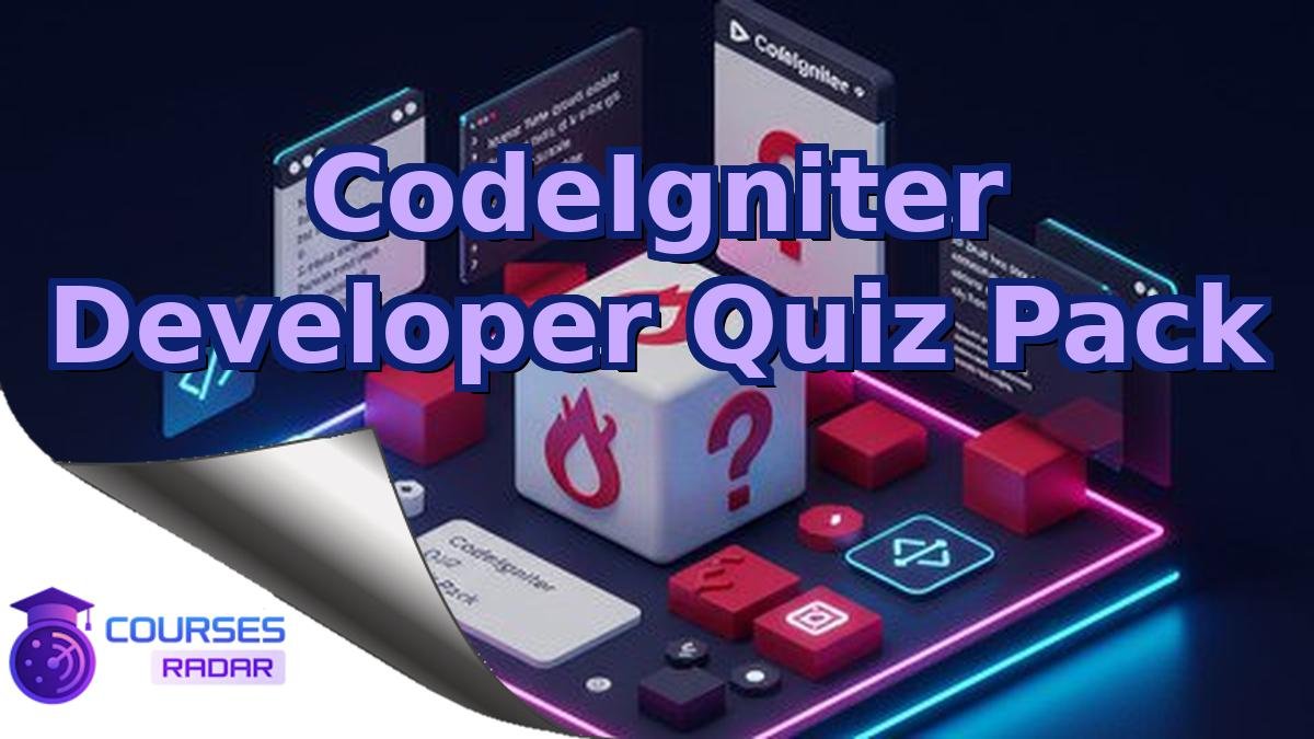 CodeIgniter Developer Quiz Pack