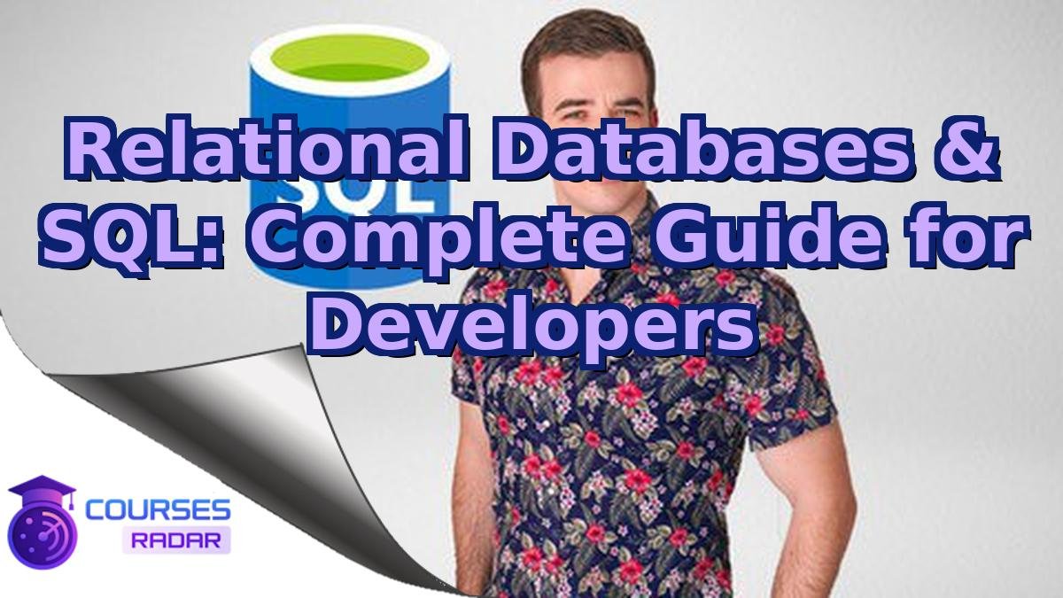 Relational Databases & SQL: Complete Guide for Developers