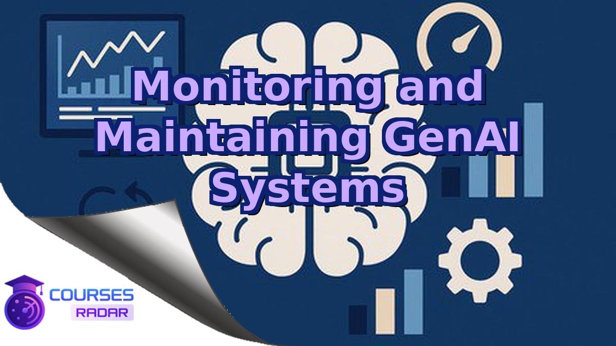 Monitoring and Maintaining GenAI Systems