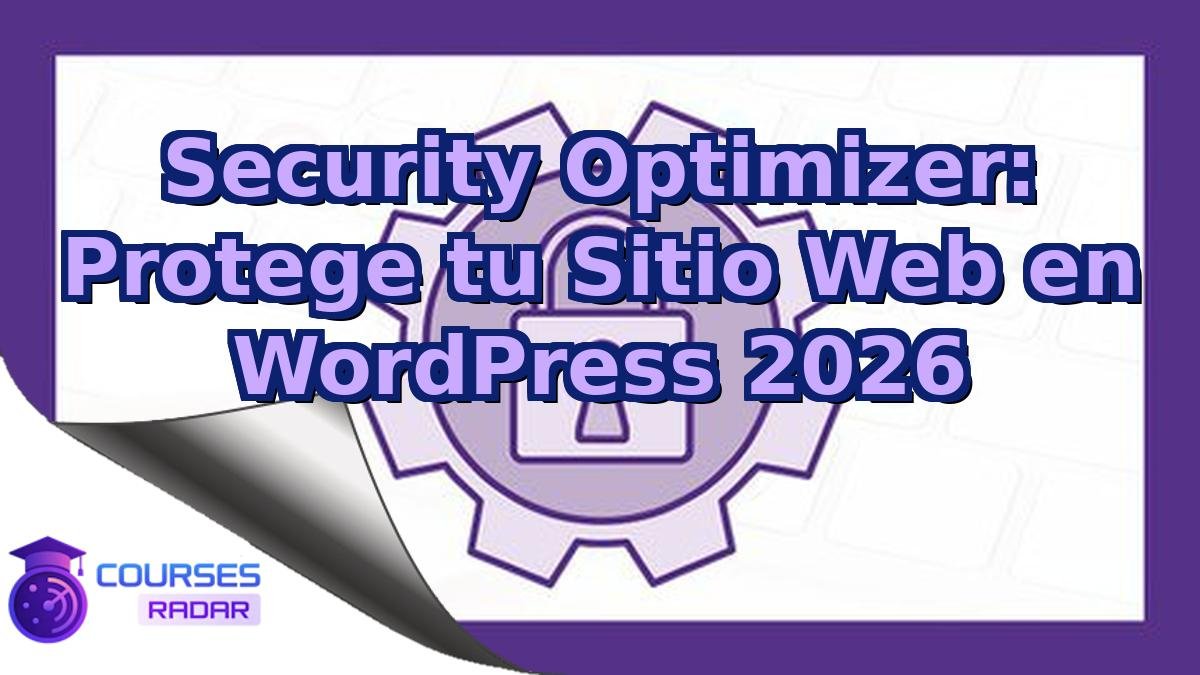 Security Optimizer: Protege tu Sitio Web en WordPress 2026