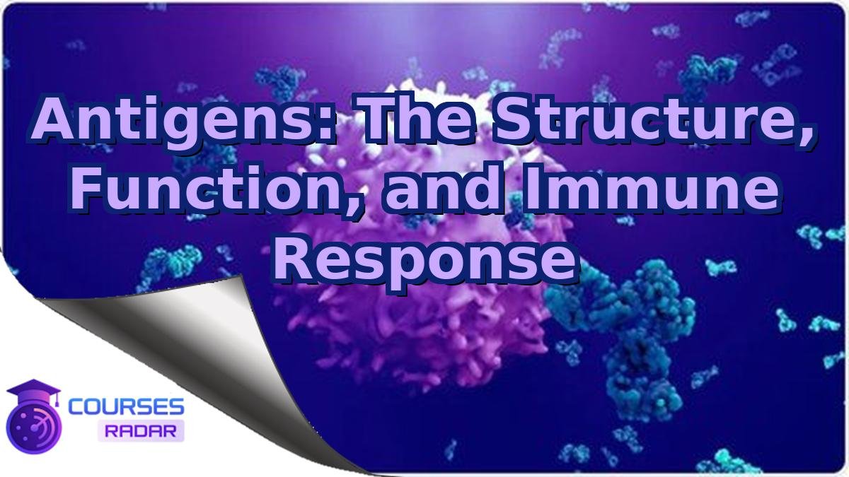 Antigens: The Structure, Function, and Immune Response