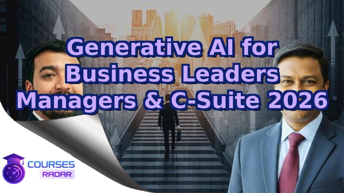 Generative AI for Business Leaders Managers & C-Suite 2026