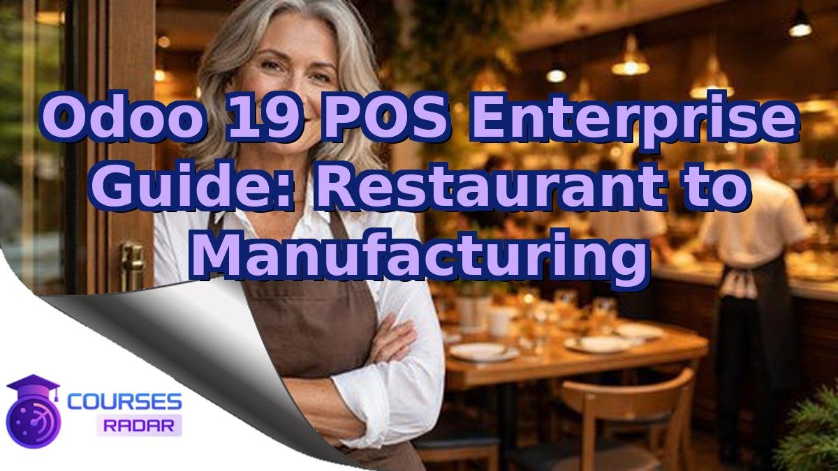 Odoo 19 POS Enterprise Guide: Restaurant to Manufacturing