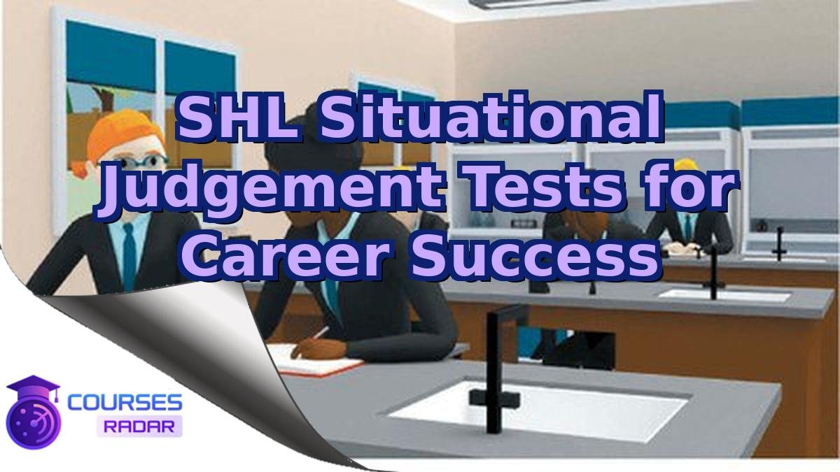 SHL Situational Judgement Tests for Career Success