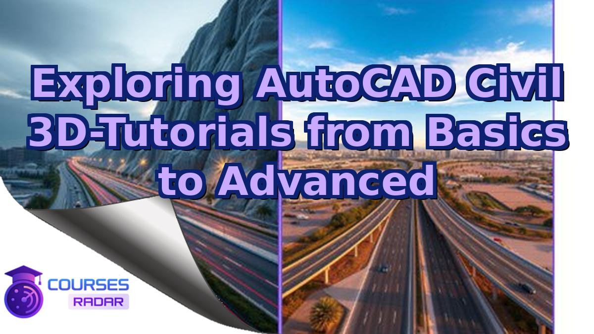 Exploring AutoCAD Civil 3D-Tutorials from Basics to Advanced