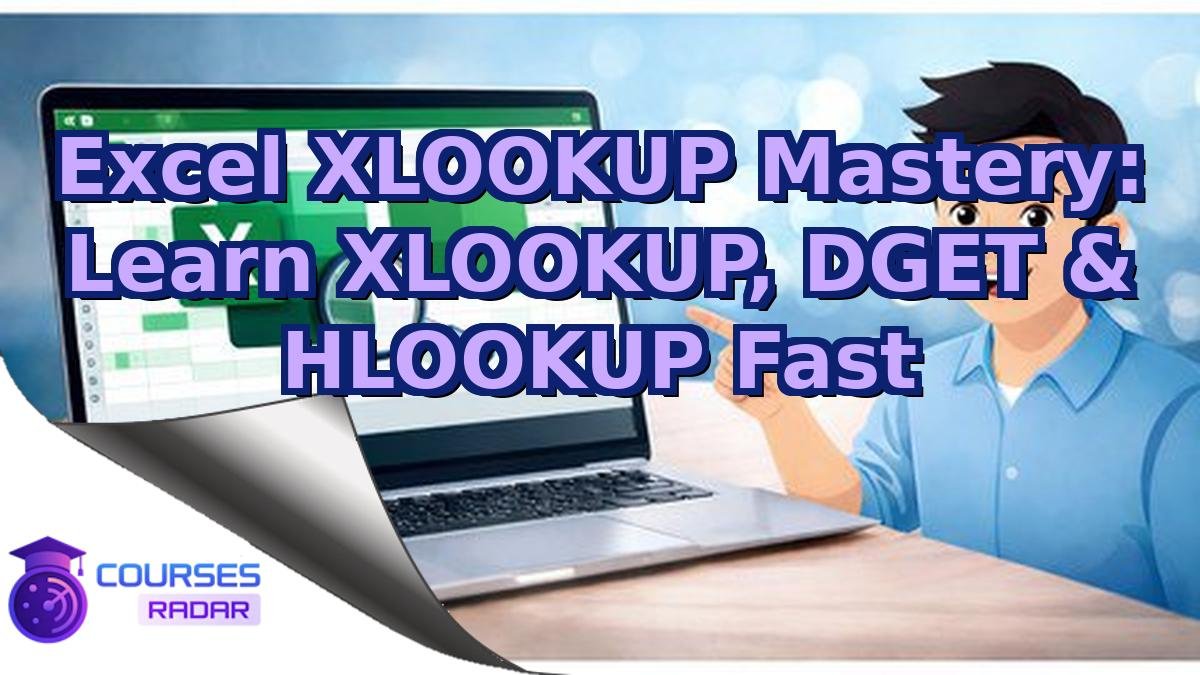 Excel XLOOKUP Mastery: Learn XLOOKUP, DGET & HLOOKUP Fast