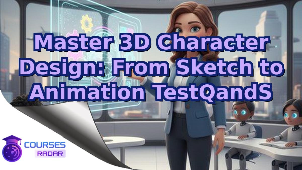 Master 3D Character Design: From Sketch to Animation TestQandS