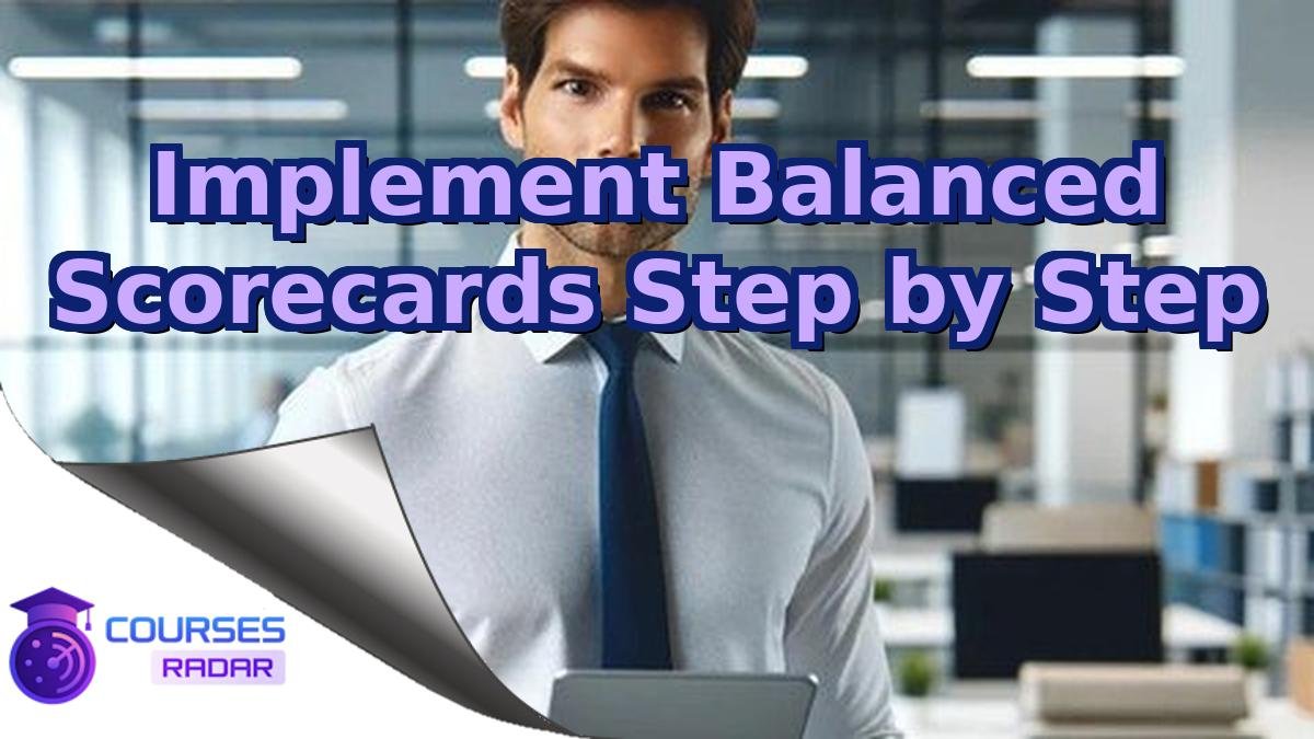 Implement Balanced Scorecards Step by Step