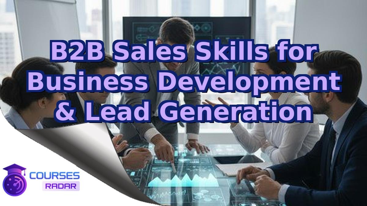 B2B Sales Skills for Business Development & Lead Generation