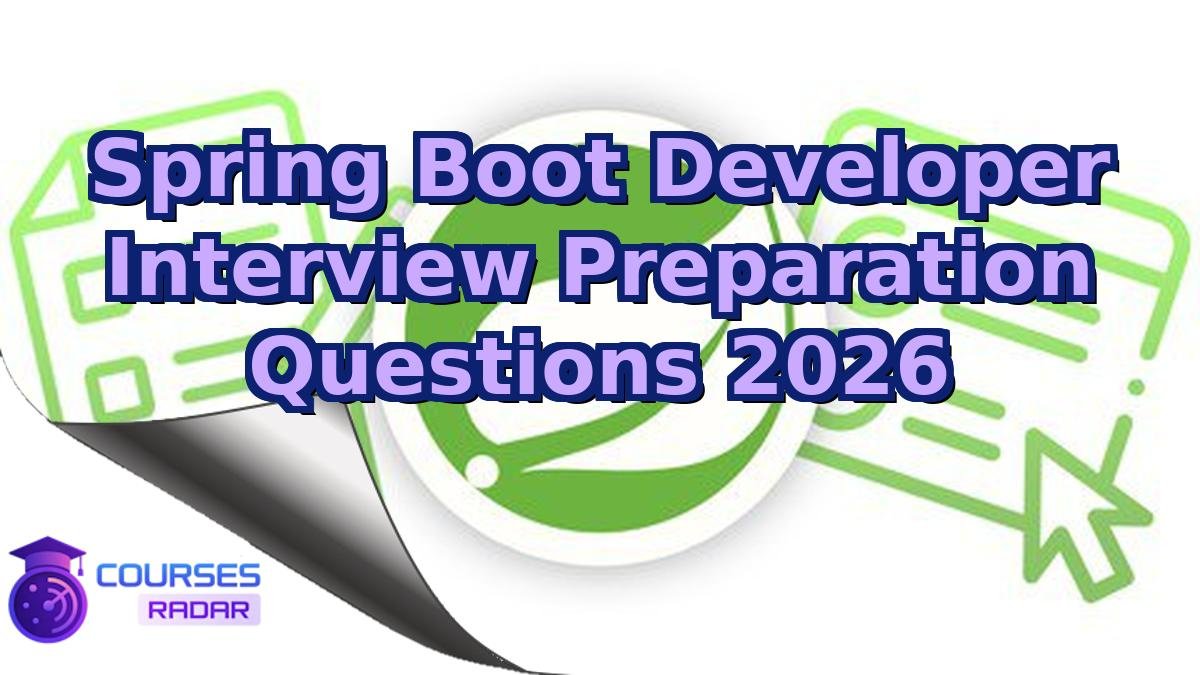 Spring Boot Developer Interview Preparation Questions 2026