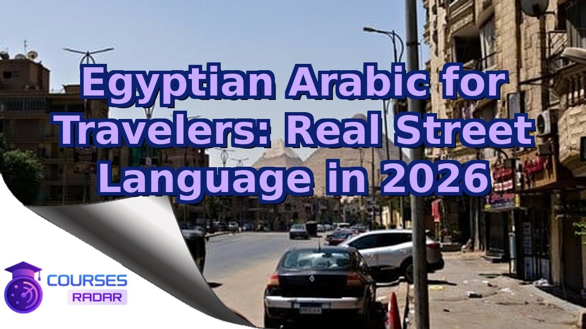 Egyptian Arabic for Travelers: Real Street Language in 2026