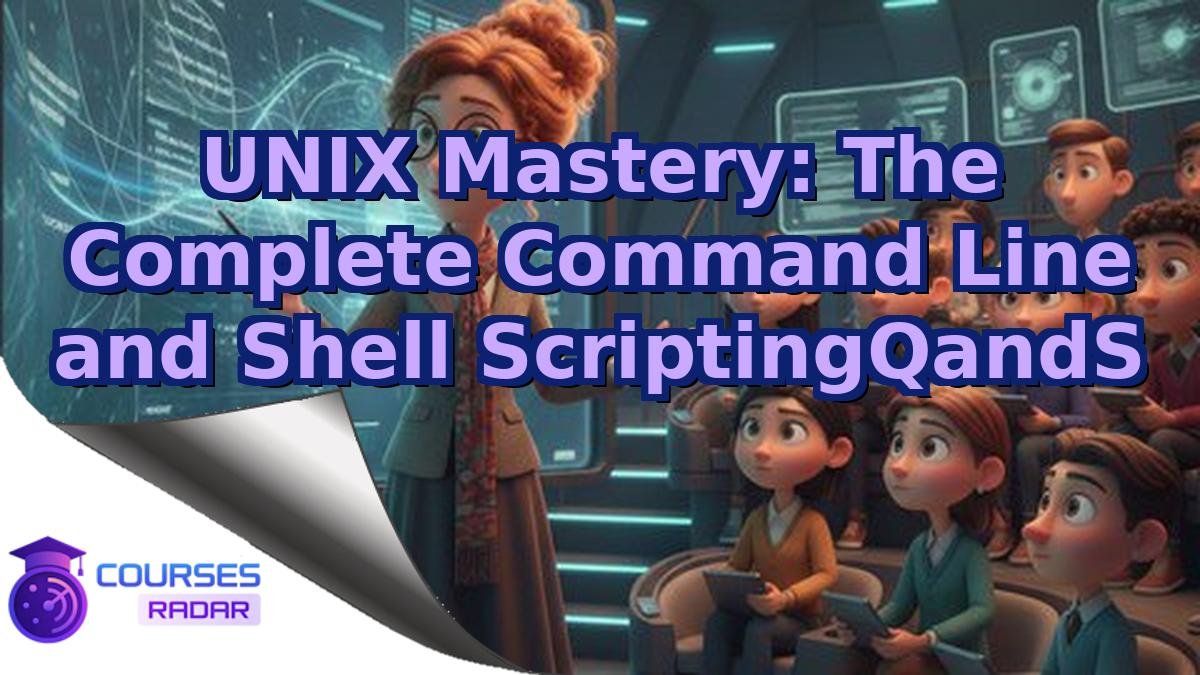 UNIX Mastery: The Complete Command Line and Shell ScriptingQandS