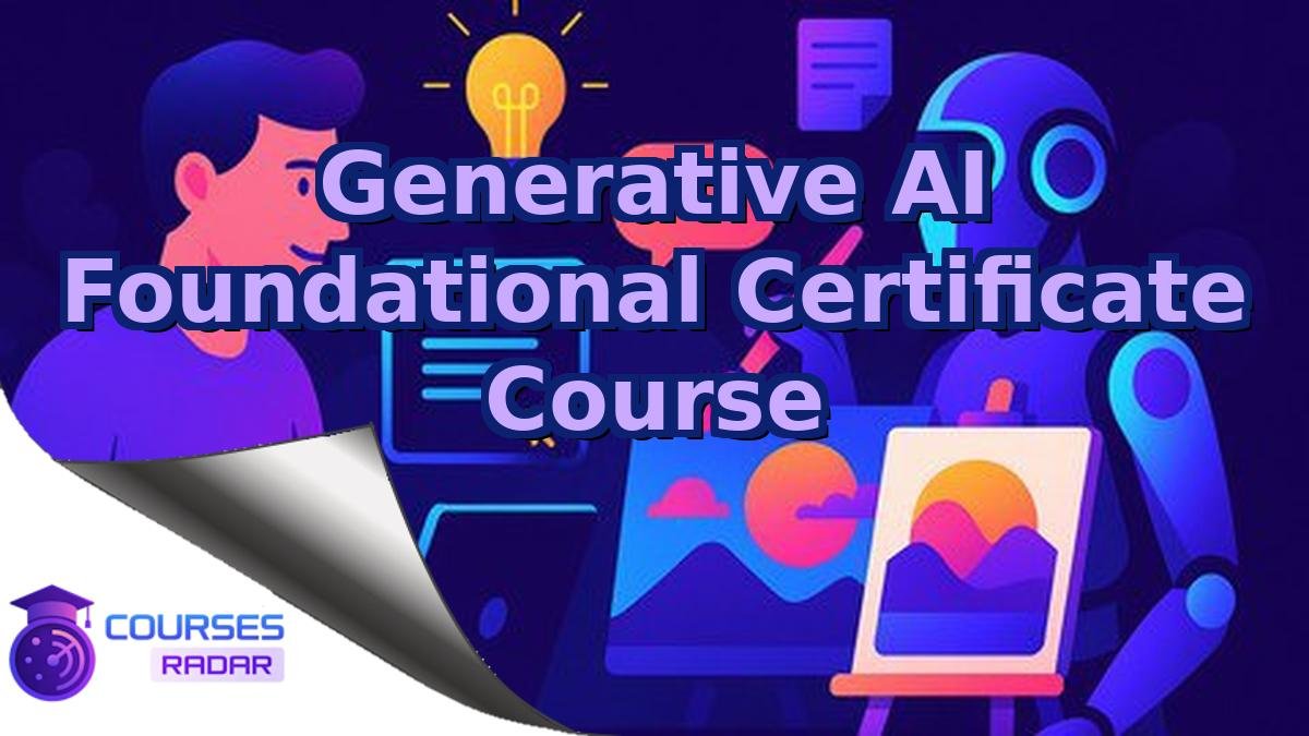 Generative AI Foundational Certificate Course