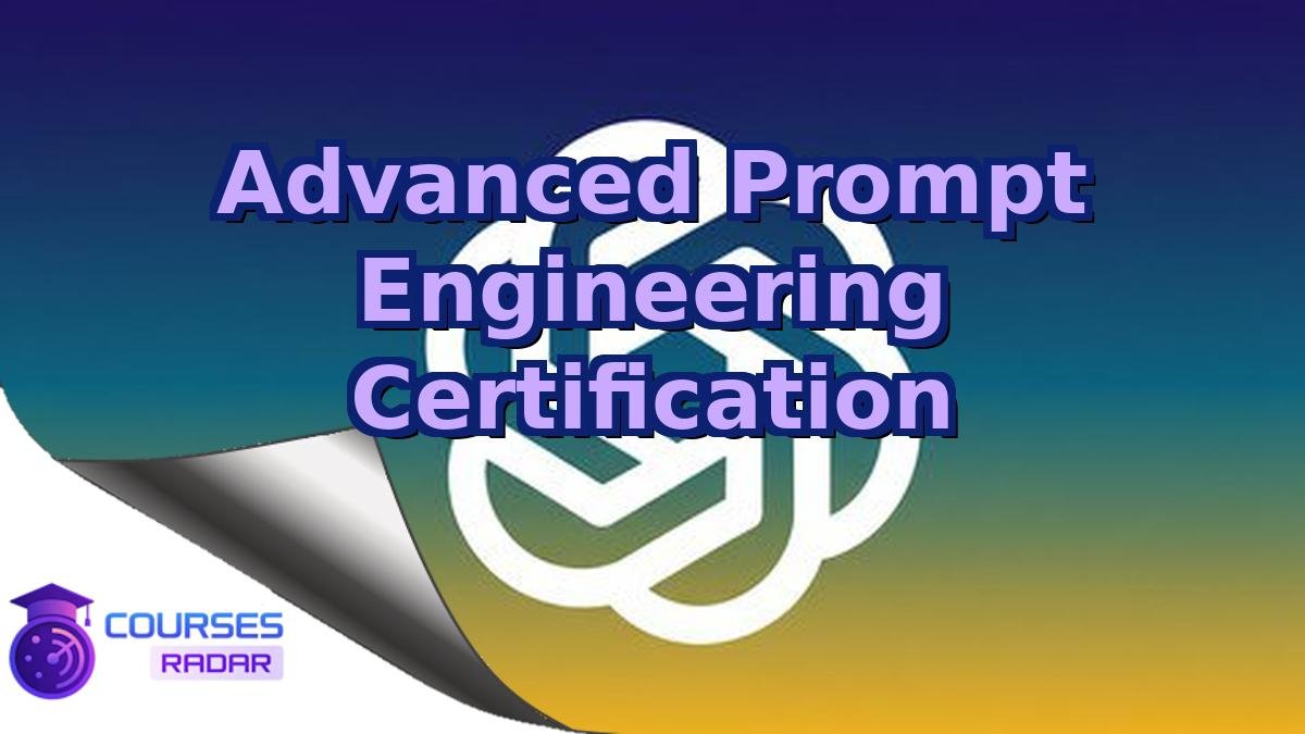 Advanced Prompt Engineering Certification