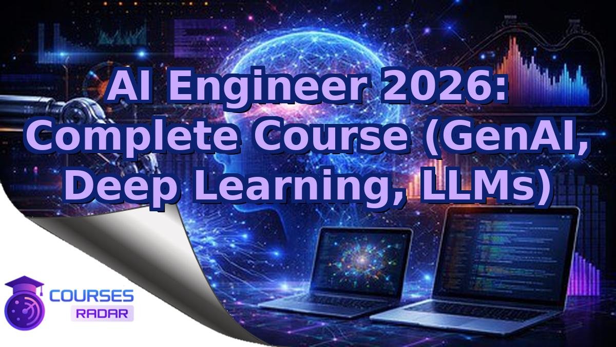 AI Engineer 2026: Complete Course (GenAI, Deep Learning, LLMs)