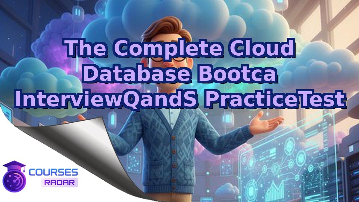 The Complete Cloud Database Bootca InterviewQandS PracticeTest