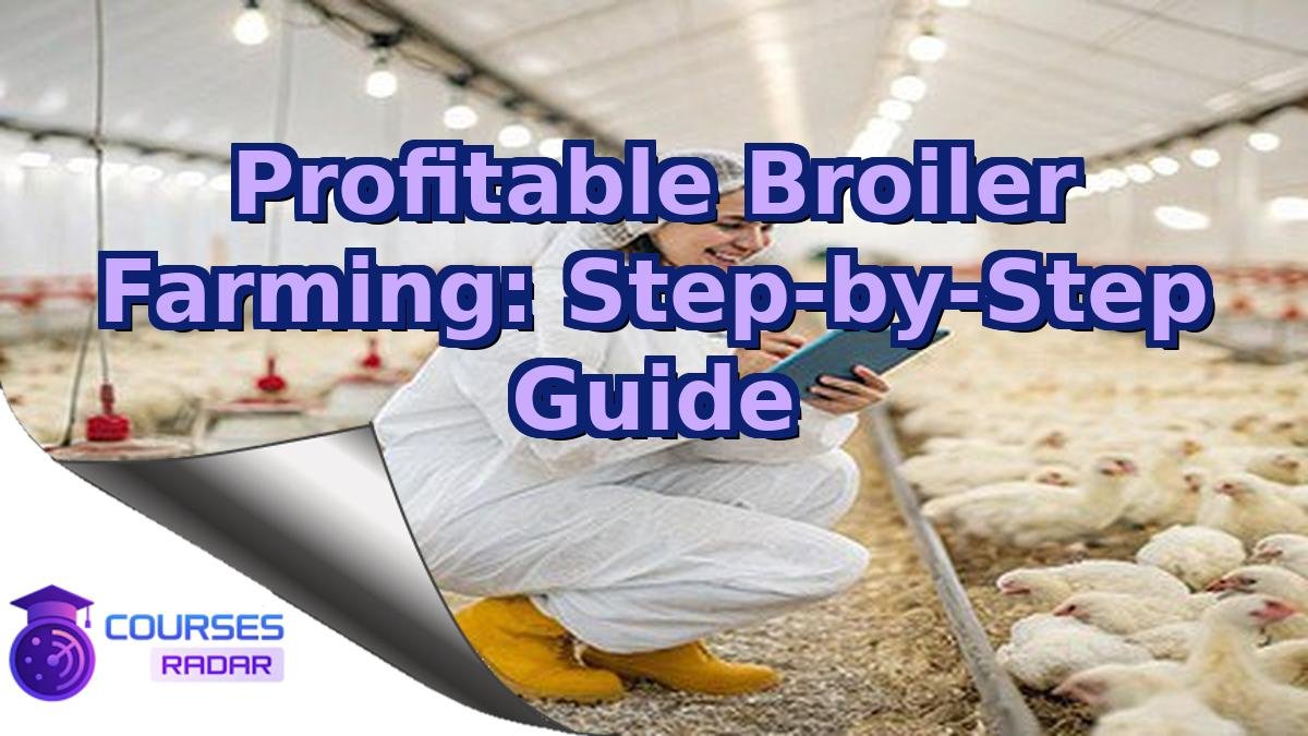 Profitable Broiler Farming: Step-by-Step Guide