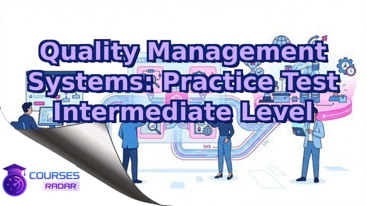 Quality Management Systems: Practice Test Intermediate Level