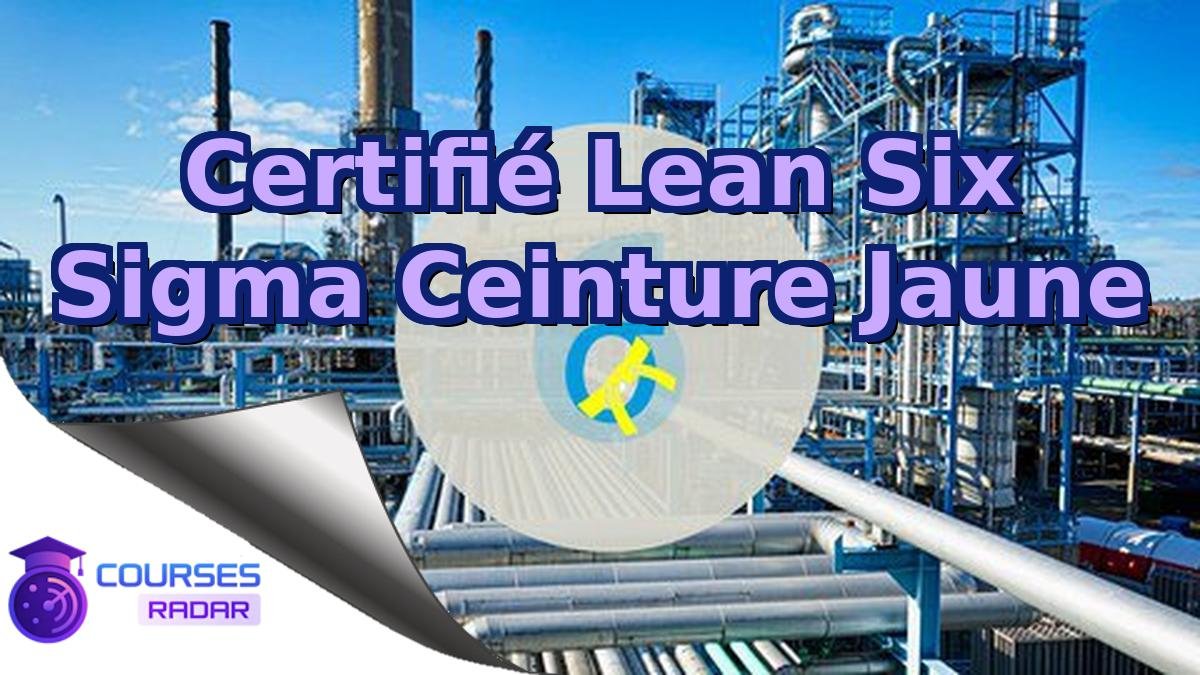 Certifié Lean Six Sigma Ceinture Jaune